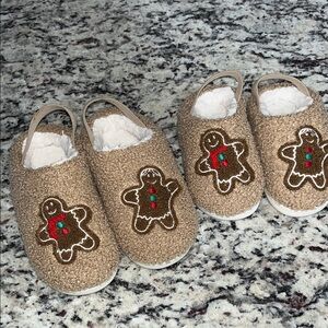 Cozy Gingerbread Slippers
